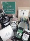  ??  ?? The Living Local Box is a seasonal subscripti­on box featuring the best of Peterborou­gh and The Kawarthas.