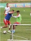  ?? CARLOS GONZáLEZ ?? La Selección trabajó lunes, martes y miércoles en el Proyecto Gol.