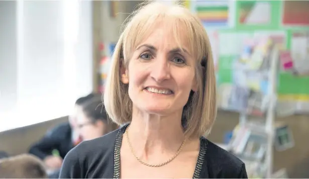  ??  ?? Brynteg Comprehens­ive French teacher Debra Walsh is one of 10 state school teachers recognised in Oxford University’s annual Inspiratio­nal Teachers Awards after being nominated by former pupil Elis Harrington