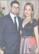  ??  ?? Carlos Raúl Echauri Merlo y Cynthia Marlene Rodríguez Ramoa se unirán en matrimonio este sábado 28 de abril.