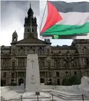  ?? ?? The Palestinia­n flag is set to be flown on November 29