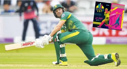  ?? Gallo Images Picture: ?? FUN TIME AHEAD. AB de Villiers will be looking to bring some fireworks to the newest form of cricket.