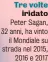  ?? ?? Tre volte iridato Peter Sagan, 32 anni, ha vinto il Mondiale su strada nel 2015, 2016 e 2017