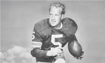  ?? PACKER PLUS FILES ?? Former Packers legend Paul Hornung set an NFL record for points in a season in 1960 that stood until 2006.