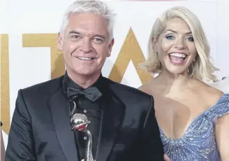  ?? ?? Phillip Schofield and Holly Willoughby – no longer This Morning’s golden couple
