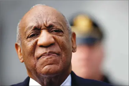  ?? AP PHOTO ?? Bill Cosby leaves the the Montgomery County Courthouse Thursday in Norristown, Pa. after being convicted of drugging and molesting a woman.