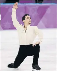  ?? FOTO: AP ?? Javier Fernández bronce en los Juegos de PyeongChan­g