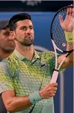  ?? ?? Tripletta Novak Djokovic, 35 anni, ha vinto tre volte gli Us Open
