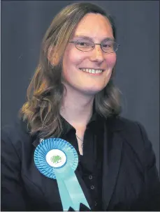  ??  ?? Tory Zoe Kirk-Robinson insists words were transphobi­c