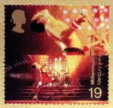  ??  ?? The Queen and Queen: The 1999 stamp featuring Freddie Mercury