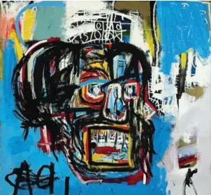  ??  ?? I più pagati
Due opere di Jean-michel Basquiat. Sopra, Warrior, da Christie’s ad Hong Kong il 23 marzo. Stima 31 milioni-41 milioni di dollari. A sinistra, Untitled, venduto nel 2017 da Sotheby’s per 100.676.210 dollari a Yusaku Maezawa (record per Basquiat)