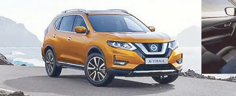  ??  ?? Just drive: The all-new Nissan X-Trail is perfect for the long trip out of town.