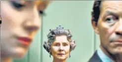  ?? ?? Actor (above) Judi Dench recently said that shows like The Crown (right) should come with a disclaimer