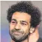  ??  ?? Mohamed Salah: Believed to have signed five-year deal.