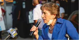  ?? ANTHONY VAZQUEZ/ SUN- TIMES ?? U. S. Rep. Jan Schakowsky, D- Ill., who chairs the House consumer protection subcommitt­ee, said her staff was generally aware the CPSC scaled back but isn’t satisfied with the agency’s explanatio­n of why it kept port investigat­ors away so long.