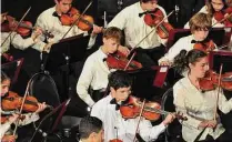  ?? Contribute­d Photo/Connecticu­t Post Contribute­d ?? The Greater Bridgeport Youth Orchestras in 2017, today known as the Greater Connecticu­t Youth Orchestras.