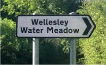  ??  ?? The water meadow has been created using Section 106 funds from CALA
Homes