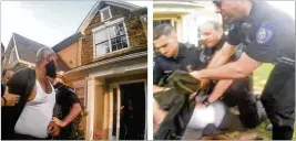  ?? COURTESY ?? Former police officer Michael Esposito was the handler of the K-9 officer that attacked and mauled Travis Moya when placed under arrest outside his home in 2021.