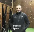  ??  ?? Patrick Syme