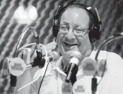  ?? ELIOT J. SCHECHTER Miami ?? Longtime South Florida sports radio host Hank Goldberg, ‘The Hammer,’ died on Monday, his 82nd birthday.