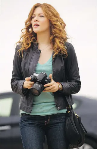  ?? CBS ?? Rachelle Lefevre, seen here as Julia Shumway in Under the Dome, has joined the cast of Mary Kills People.