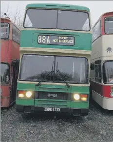  ?? ?? VINTAGE Rick’s 1982 double decker Leyland Olympian bus