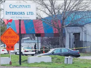  ?? AP PHOTO ?? Police work at a crime scene at the Cameo club after a reported fatal shooting, Sunday.