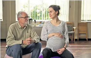  ??  ?? Jim Broadbent as Tony, and Michelle Dockery as his daughter Susie, in The Sense of an Ending