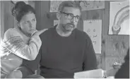  ?? FRANCOIS DUHAMEL ?? Steve Carell, with Maura Tierney, struggles to help his son in “Beautiful Boy.”