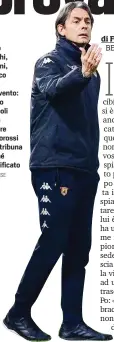  ?? LAPRESSE ?? Pippo Inzaghi, 47 anni, tecnico del Benevento: contro il Napoli dovrà guidare i gialloross­i dalla tribuna perché squalifica­to