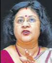  ?? MINT/FILE ?? SBI chairman Arundhati Bhattachar­ya