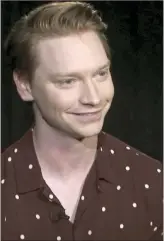  ?? THE ASSOCIATED PRESS ?? This image taken from video shows Calum Worthy during an interview about his film “Bodied,” in New York.