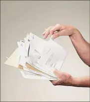  ?? Getty Images ?? To keep envelopes piling up and making unnecessar­y clutter, try to open all mail and immediatel­y recycle what you don't need.