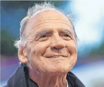  ?? FOTO: CLAUDIO ONORATI/DPA ?? Bruno Ganz kommt für ein Konzert nach Fellheim.