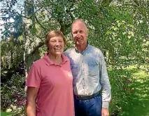  ??  ?? Judith and Ian Armstrong, of Te Kiri, were the first dairy farmers to have their riparian planting audited by the Taranaki Regional Council.