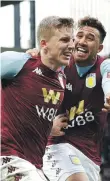  ?? Reuters ?? Matt Target, left, scored a late winner for Aston Villa against Brighton