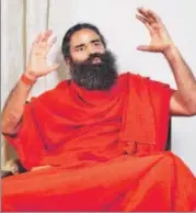  ?? MINT/FILE ?? ▪ Baba Ramdevled Patanjali Ayurved Ltd, set up in 2006, posted a revenue of ₹10,561 crore in the year to March 31