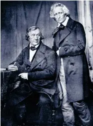  ?? WIKIMEDIA COMMONS ?? Wilhelm and Jacob Grimm in 1847