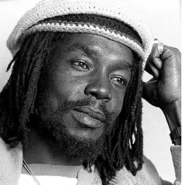  ?? AP ?? Reggae icon Peter Tosh is known as the Steppin’ Razor.