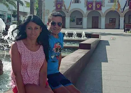  ?? Insieme ?? Ilenia Fabbri con Claudio Nanni durante una vacanza, separati nel 2018, l’uomo la minacciava