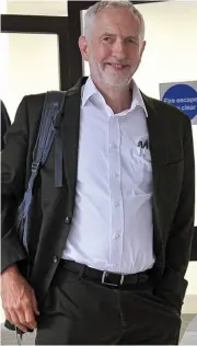  ??  ?? Fresh pressure: Jeremy Corbyn yesterday