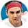  ??  ?? Masterclas­s: Roger Federer set up a fourth-round tie against Australian John Millman