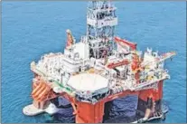  ??  ?? The West Hercules offshore drilling rig. A new report examines the competitiv­eness of Newfoundla­nd and Labrador’s offshore oil industry in comparison with other jurisdicti­on.