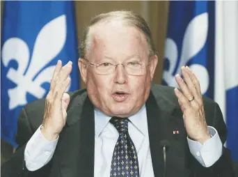  ??  ?? Bernard Landry, en 2005. – Archives