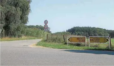  ?? Foto: Anne-aymone Schmitz ?? Der Feldweg Stengenerb­oesch bewirkt eine Debatte innerhalb des Gemeindera­ts.