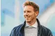  ??  ?? Aus Bayern, erfolgreic­h mit RB Leipzig: Top‰kandidat Julian Nagelsmann.