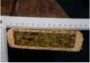  ??  ?? Dette er en av plankene som inneholdt 2,5 kilo cannabis i hulrom.