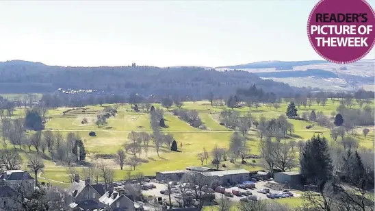  ??  ?? Majestic Stirling’s historic King’s Park as seen from the equally historic Stirling Castle. Photo by Catriona Thomson, Killearn