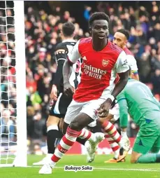  ?? ?? Bukayo Saka