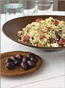  ?? Associated Press photo ?? This photo shows a Greek tabbouleh salad in New York.